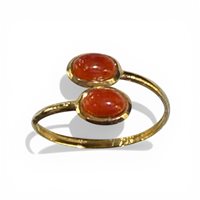 Ringe Mandile 1922 Dame Coralli in Silber Corallo 2MANCO16D